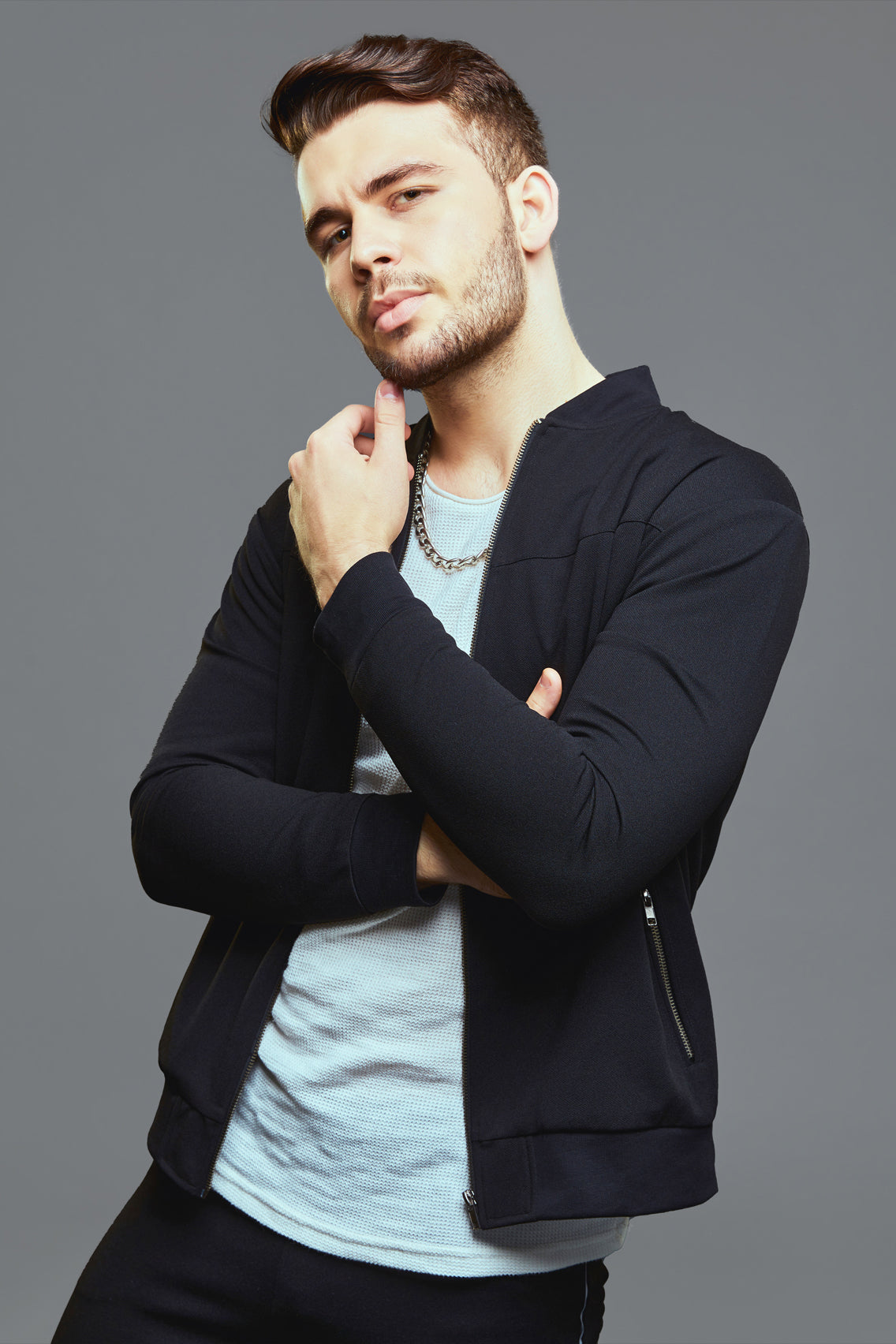Unisex Jacket - Black Shadow