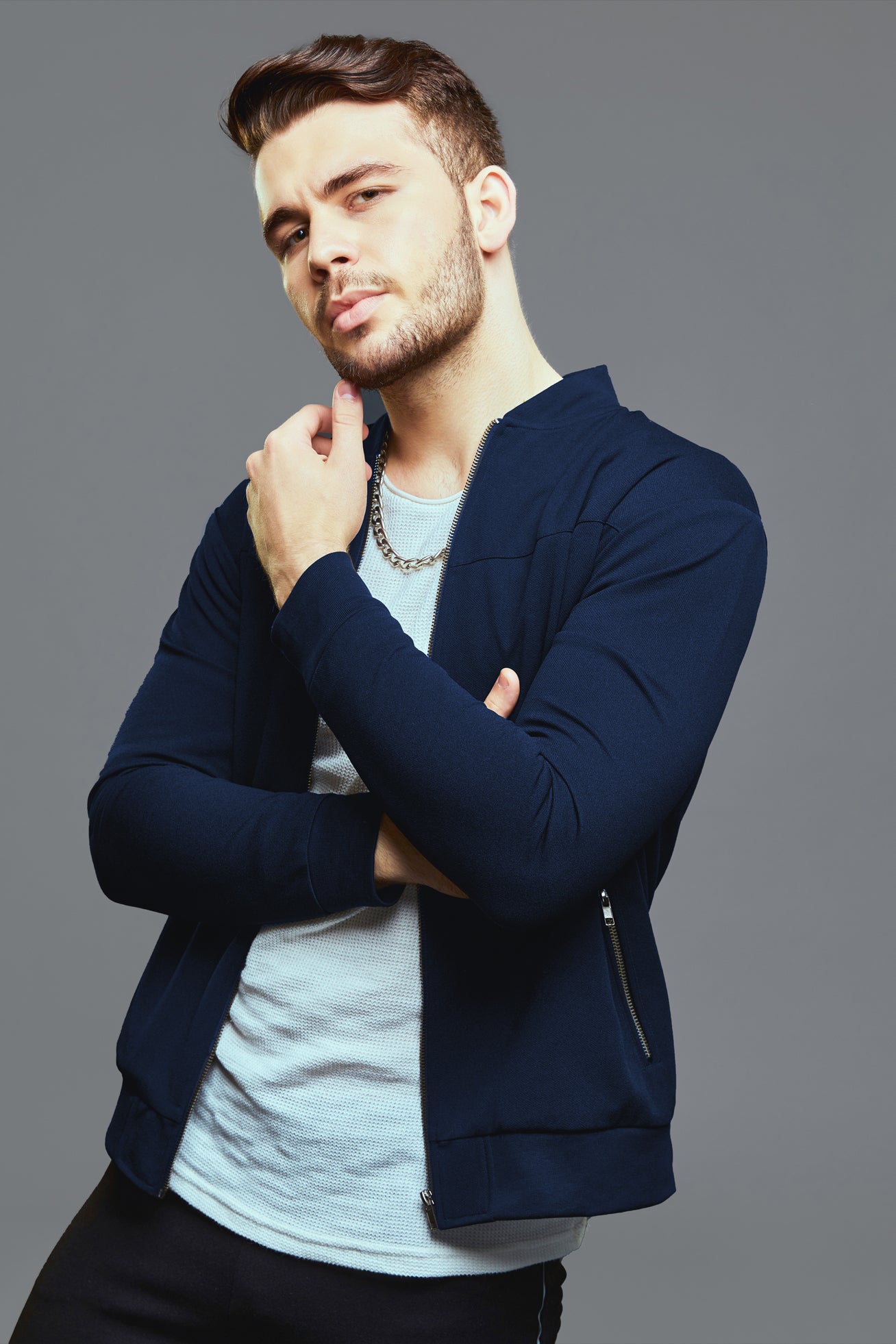 Unisex Jacket - Blue Shadow