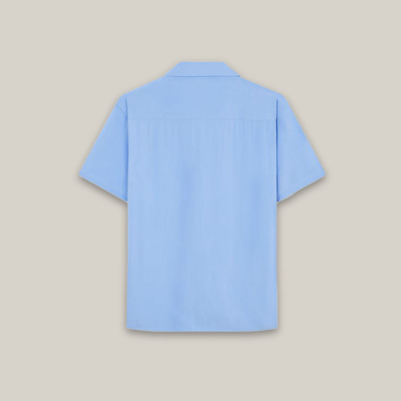 Powder Blue Bowling Shirt