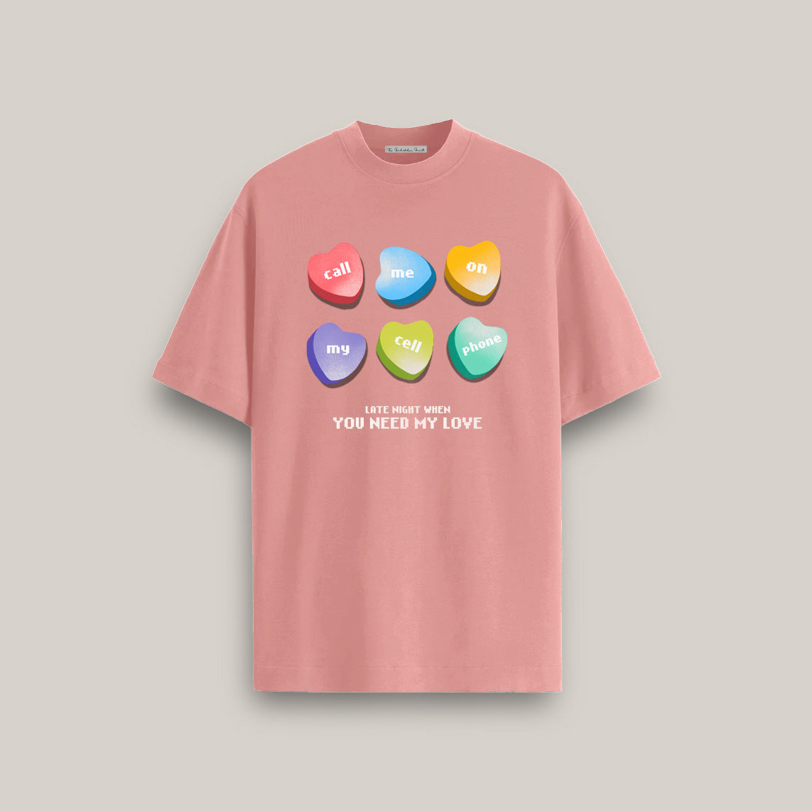 Hotline Bling Oversized Pink Tshirt The Forbidden Fruit India