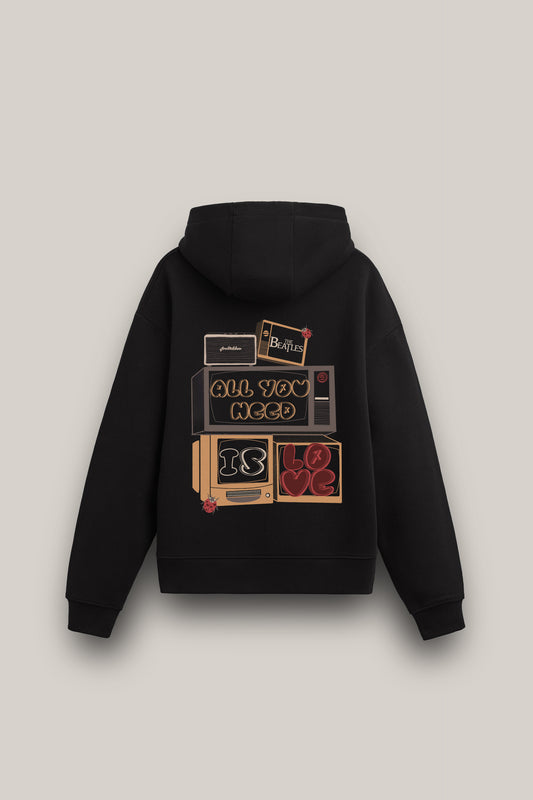 All you need is love Oversized Hoodie