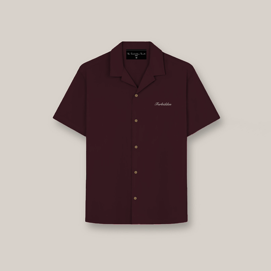 Merlot Bowling Shirt