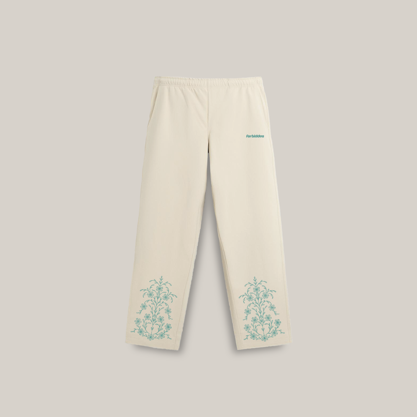 Eden Threads White Sweatpants