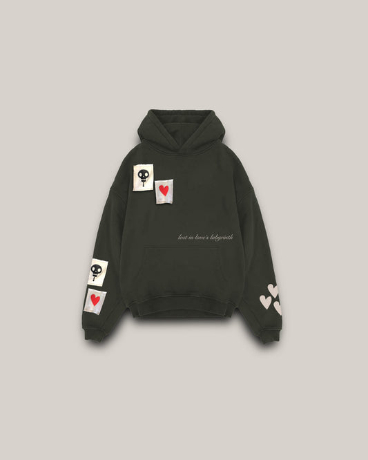 Love's Labyrinth Oversized Hoodie