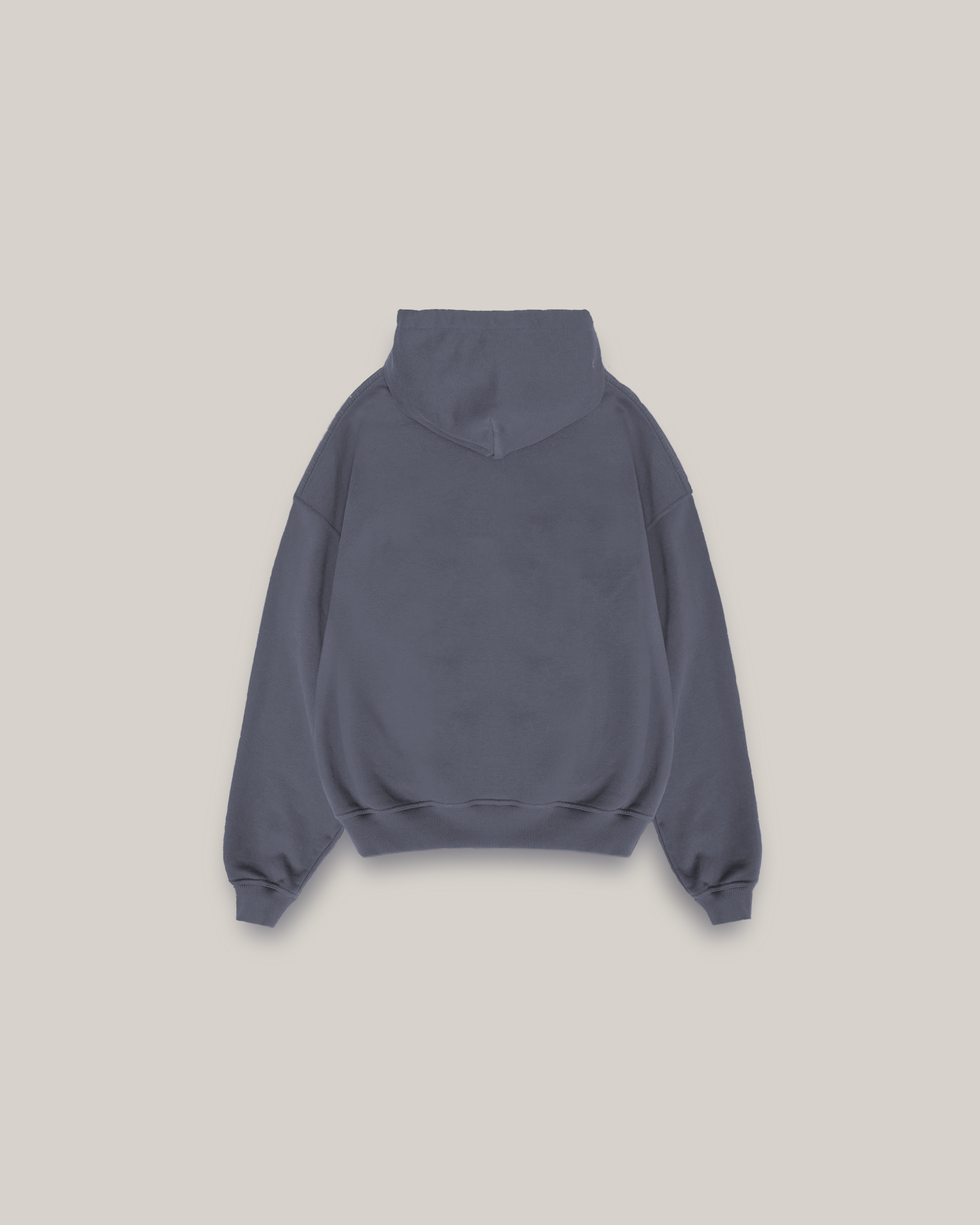 Oversized top hoodie grey
