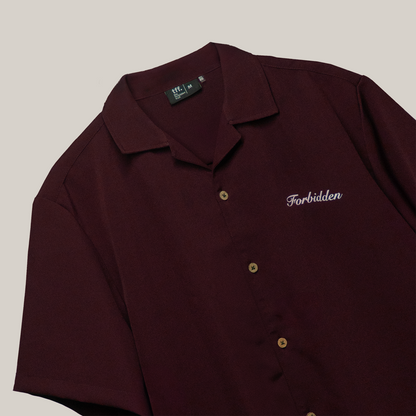 Merlot Bowling Shirt