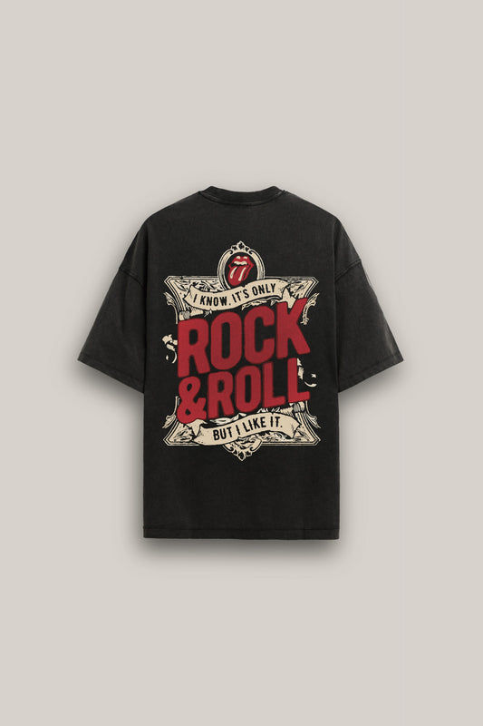 Rock & Roll Oversized T-Shirt