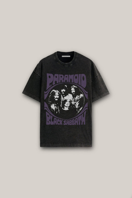 Black Sabbath 'Paranoid'  Oversized T-Shirt