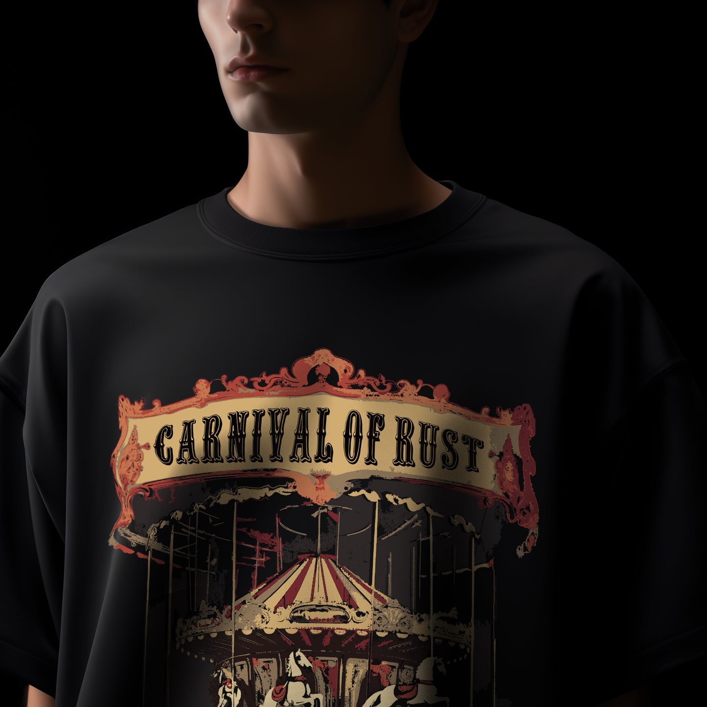 Carnival of Rust Oversized T-Shirt