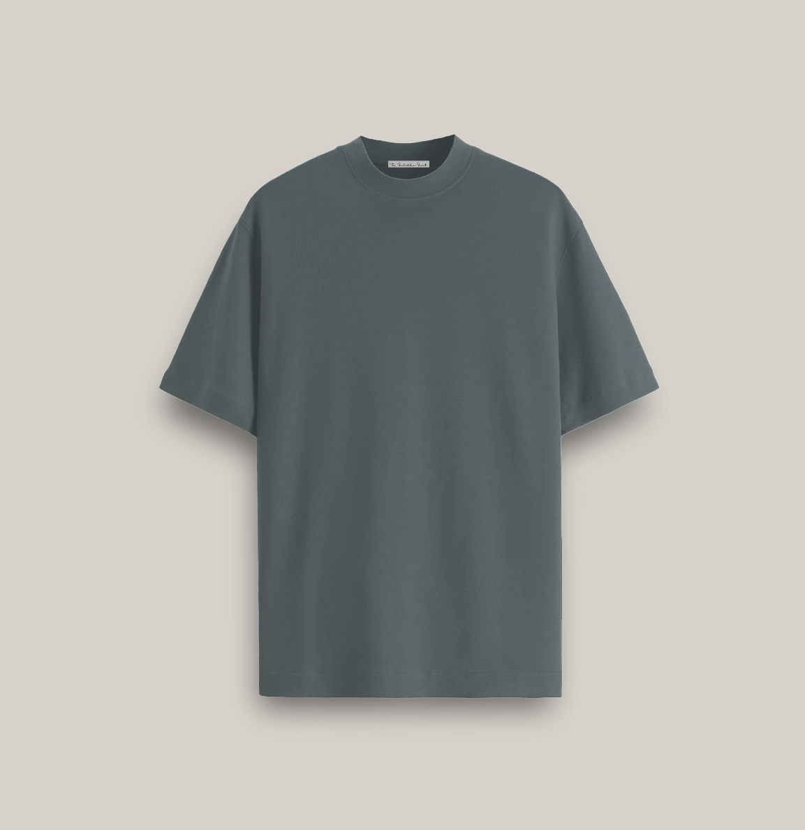 Pebble Grey Oversized T-Shirt