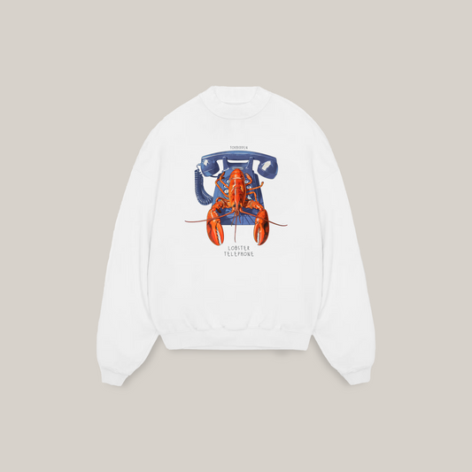 Lobster Telephone Oversized Sweatshirt