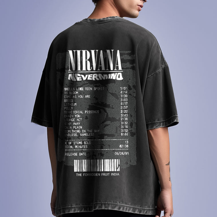 Nirvana Nevermind Oversized T-Shirt