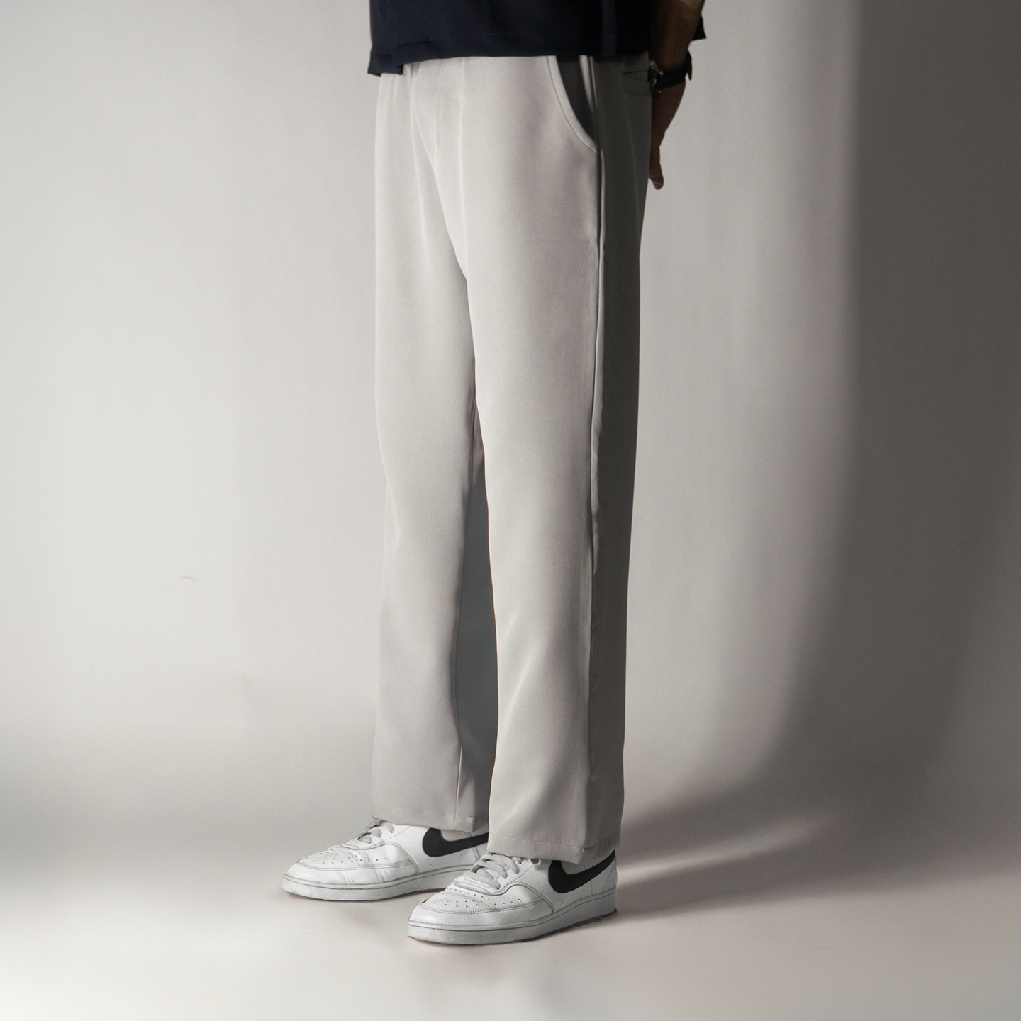 Ivory Straight Pants