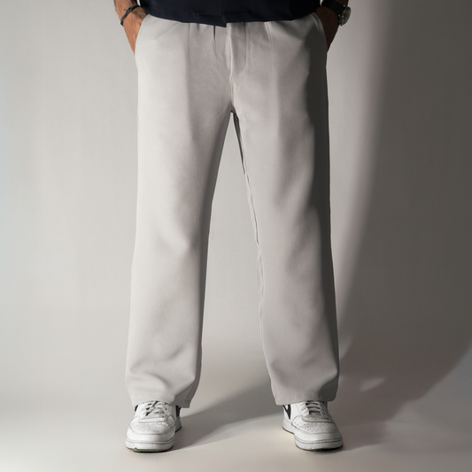 Ivory Straight Pants