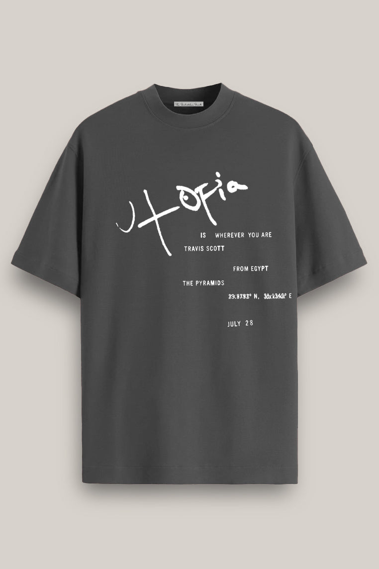 Travis Scott Utopia T-Shirt for Men Online India – OFF STREET CO.